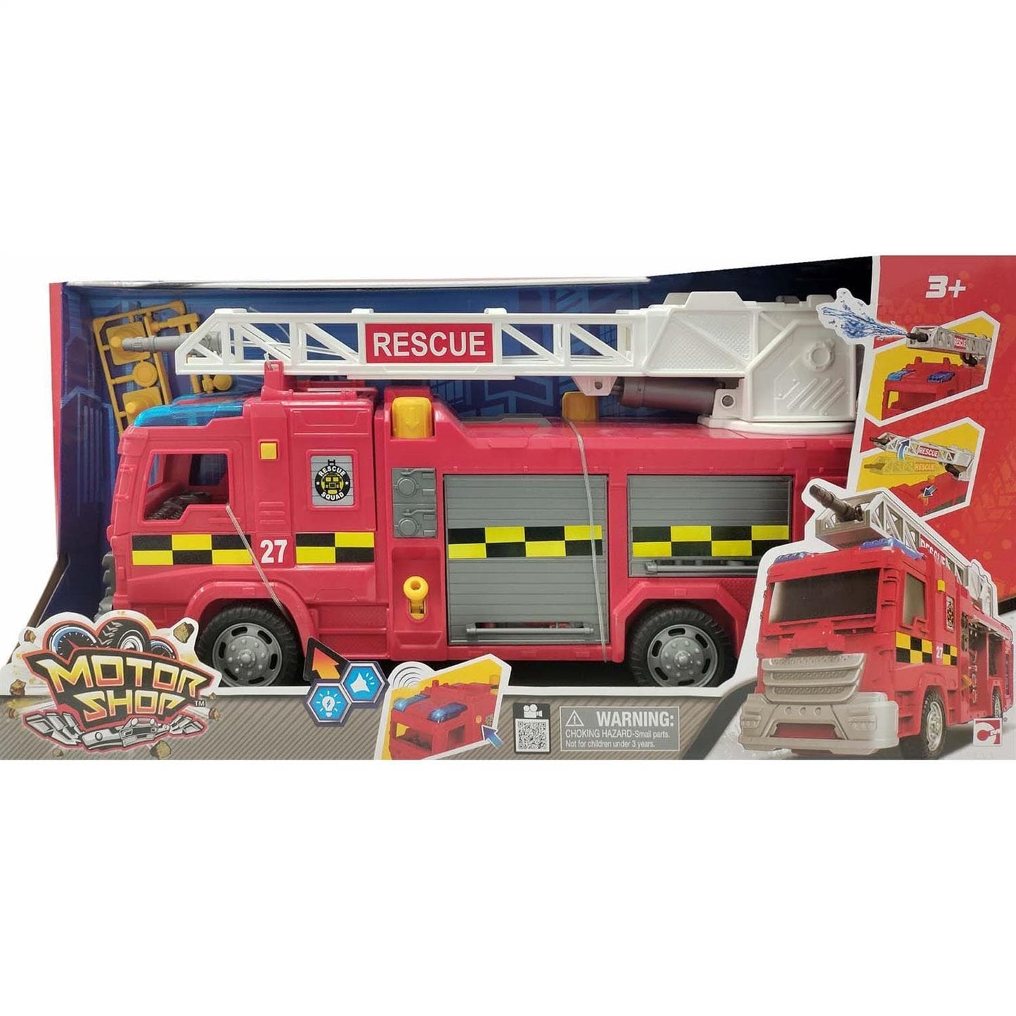 champei Toys Champei Motorshop Pump Action Fire Engine