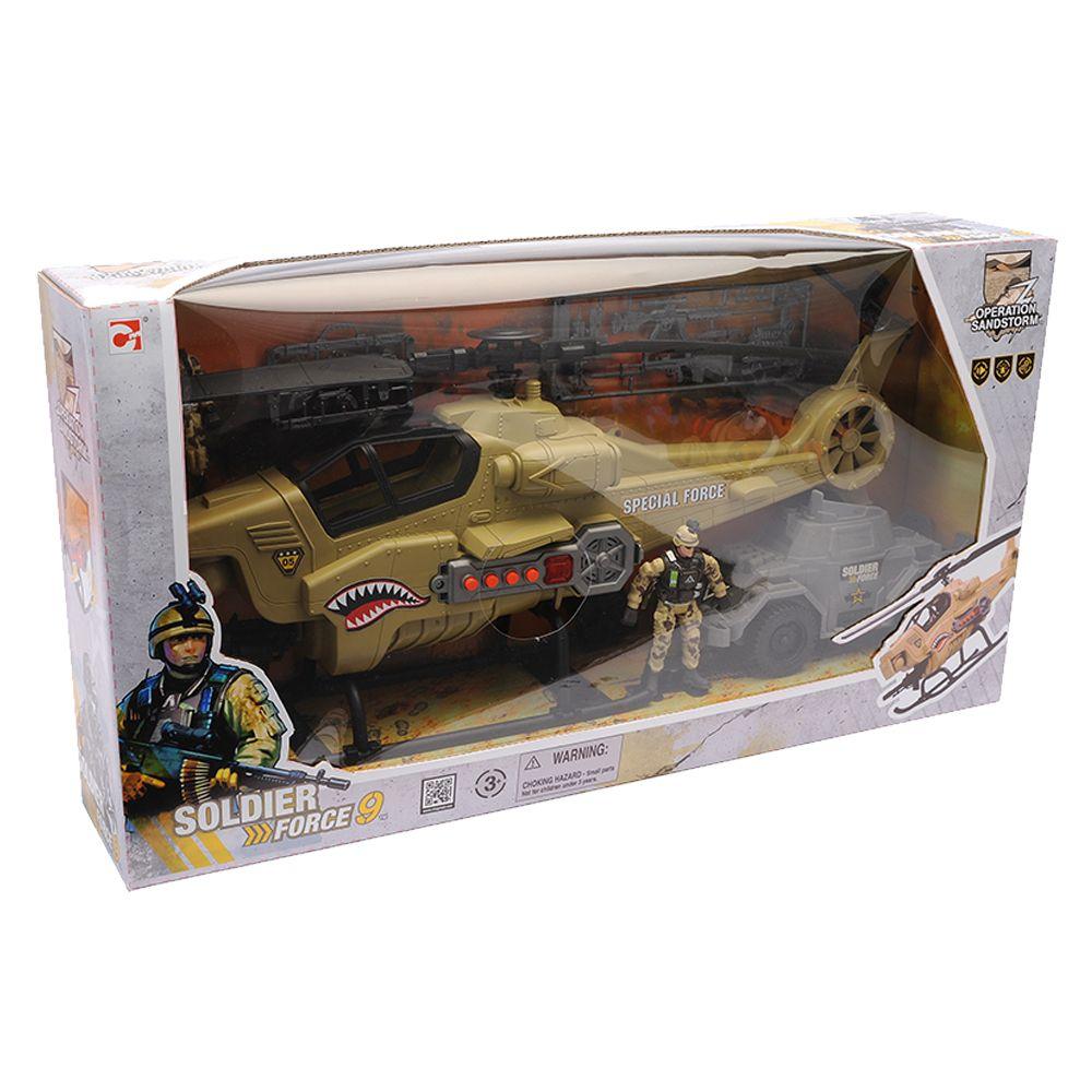 Champei Soldier Force 9 Assault Vehicles Playset