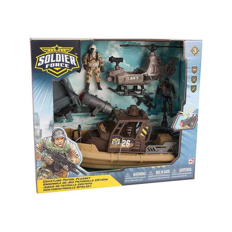 champei Toys Champei Soldier Force Coastine Patrol Playset