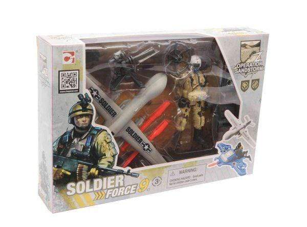 champei Toys Champei Soldier Force9 Aero-Sub Patrol Playset