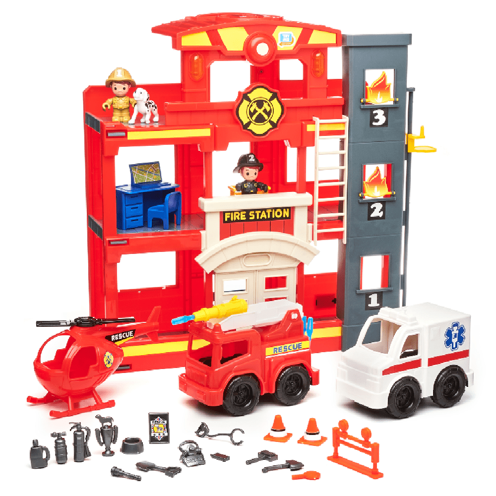 Little people best sale fire station
