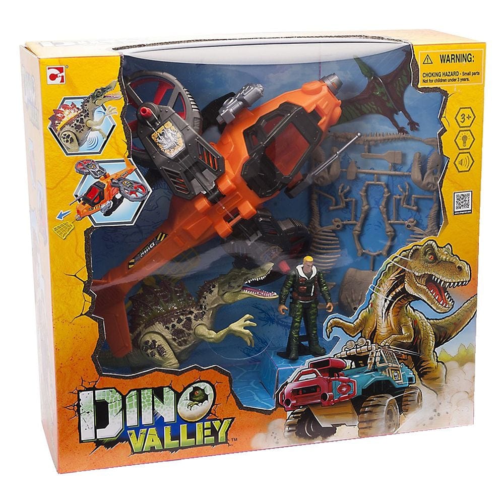 Dino Valley Steelhawk Dino Playset