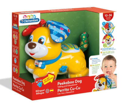 Clemen Toys Clemen-Clementoni baby peekaboo dog
