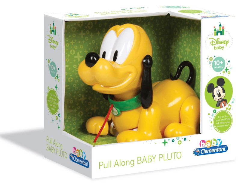 Clemen Toys Clemen-Disney baby pluto pull along