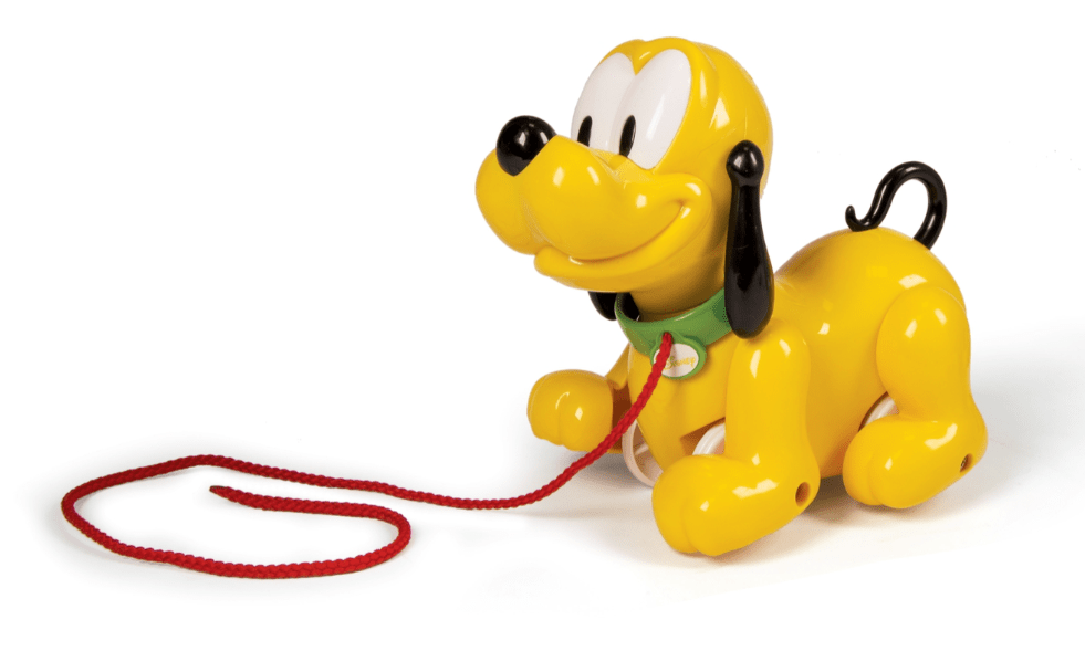 Clemen Toys Clemen-Disney baby pluto pull along
