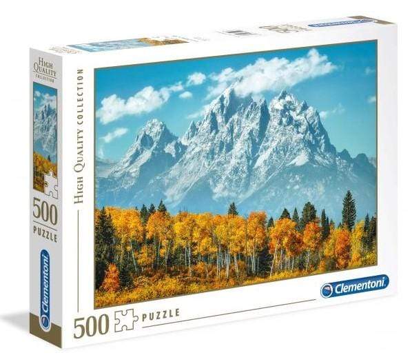 Clementoni Toys Clementoni - adult puzzle grand teton in fall 500pcs