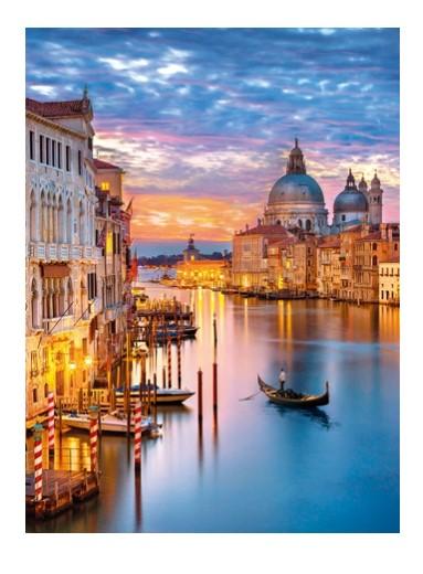 Clementoni Toys Clementoni - adult puzzle the view of lighting venice 500pcs