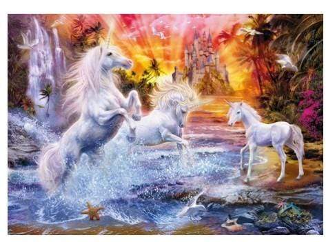 Clementoni Toys Clementoni - adult puzzle wild unicorns 1500pcs