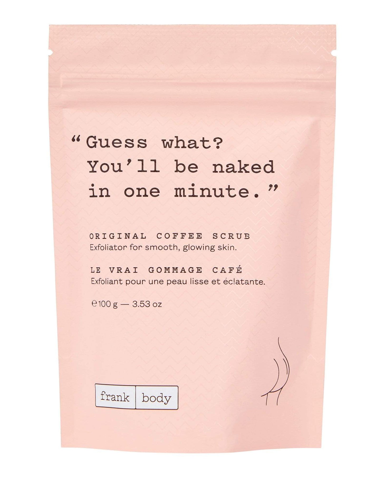 CLOUD NINE Beauty 200g FRANK BODY Original Coffee Scrub( 100g )