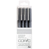 Copic Toys Copic Multiliner Cool Grey Set 4St s  - ( 0.05, 0.1, 0.3 & 0.5mm)