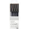 Copic Toys Copic Multiliner Warm Grey Set 4St - ( 0.05, 0.1, 0.3 & 0.5mm)