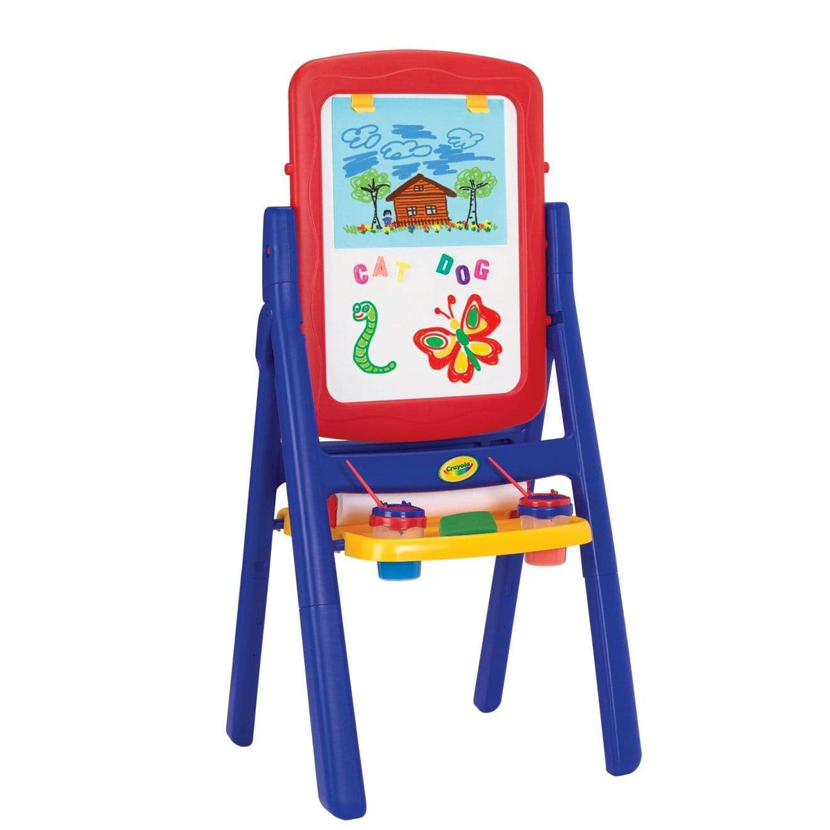 Crayola 2-Sided Easel Children's Creative Foldable Drawing Board 5033-01