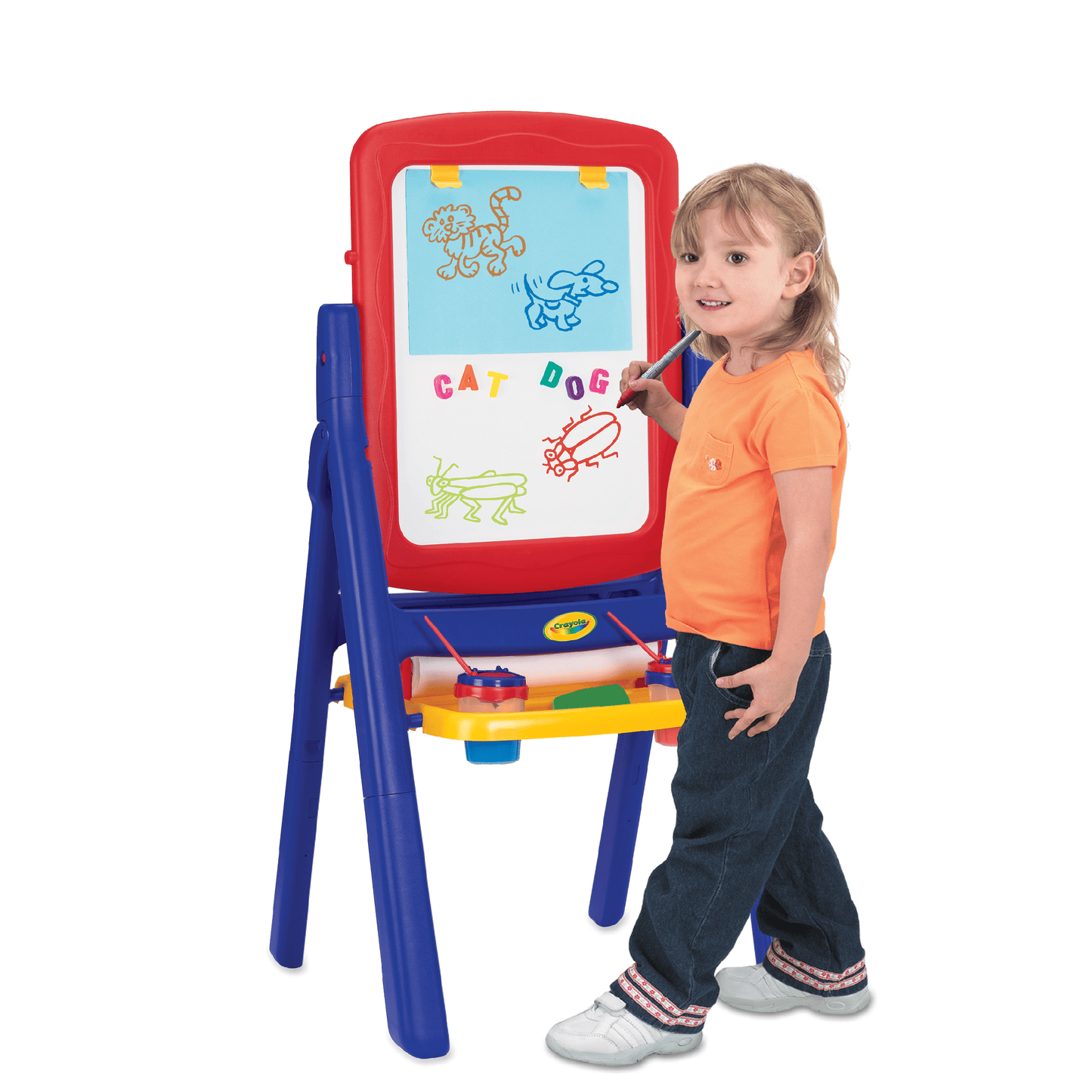 Crayola Toys Crayola - Quickflip 2 Sided Easel Blue