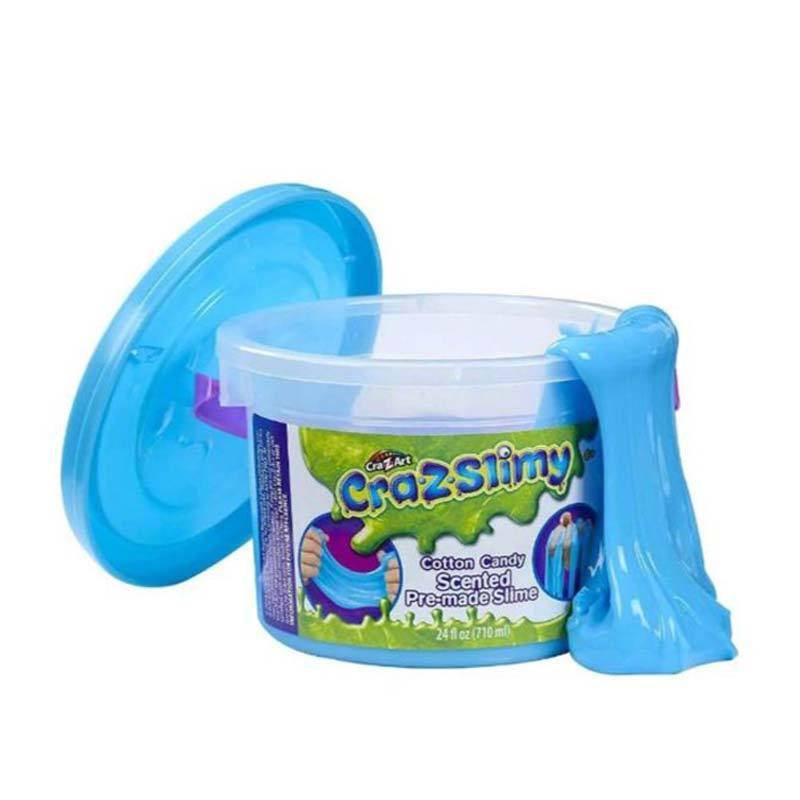CraZslimy Scented Premade Tub 24 oz Cotton Candy