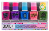 Create it Beauty Create it! nail polish color changing 5-pack displ