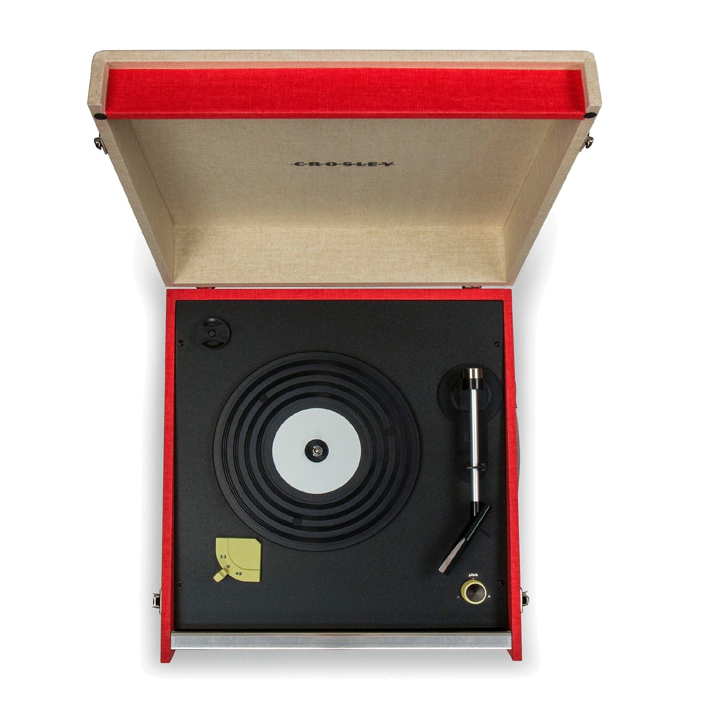 Crosley Electronics Bermuda Turntable With Bluetooth - Red