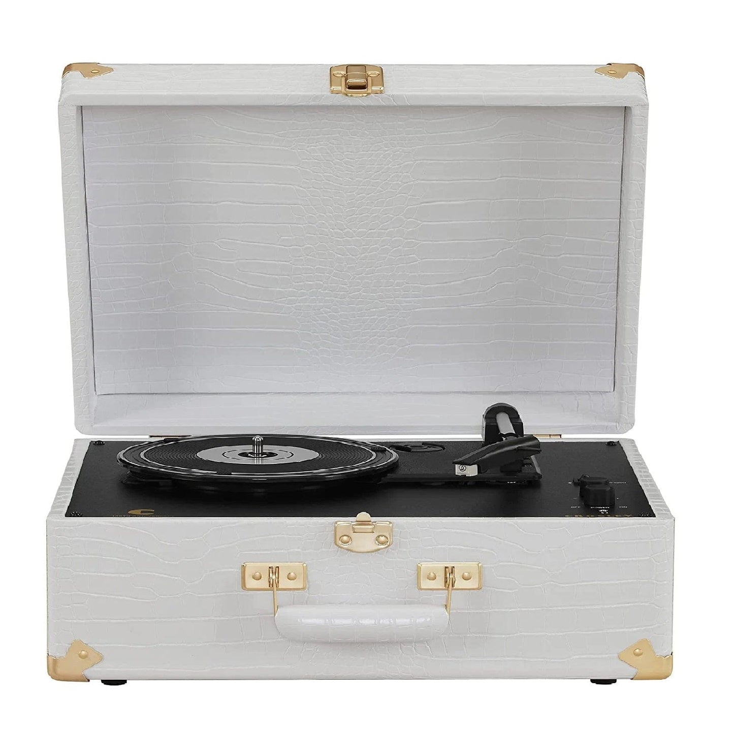 Crosley Electronics Crosley Anthology Turntable - White Croc