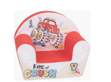 Delsit Toys Delsit Arm Chair - King of the Crush Red