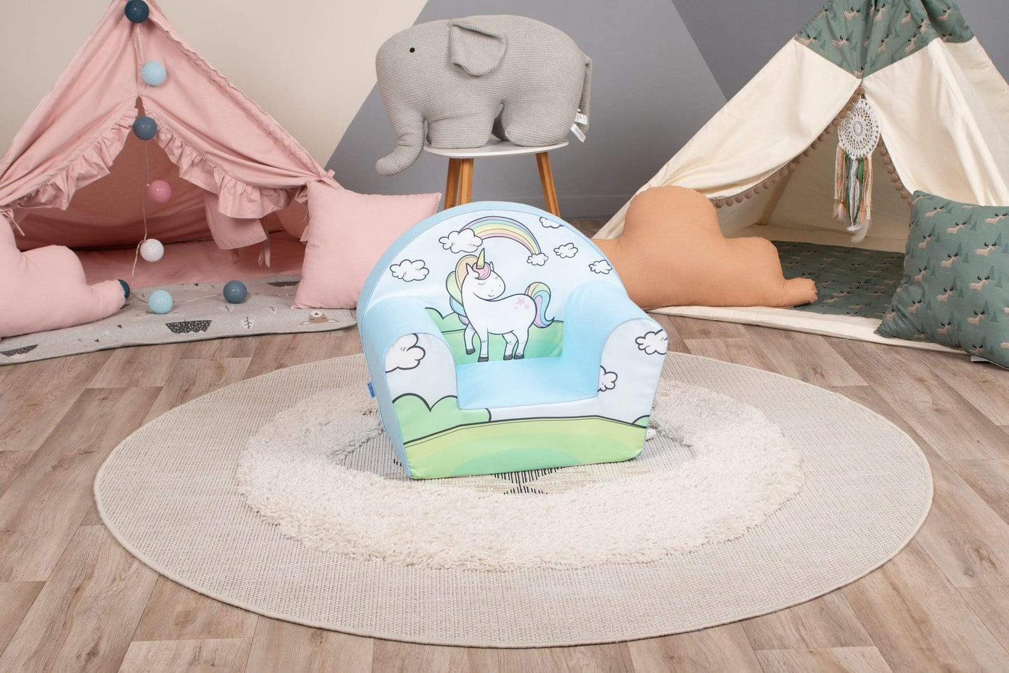 Delsit Toys Delsit Arm Chair Unicorn on Meadow