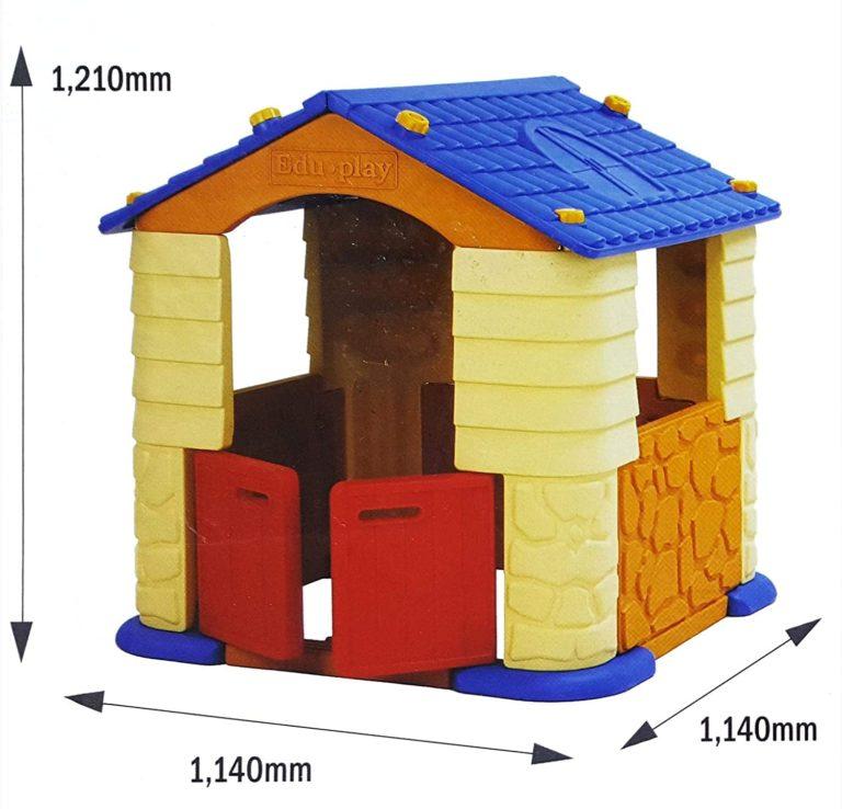 Edu-play Toys Edu-play Happy Play House Brown Funny Play Tent Indoor Outdoor