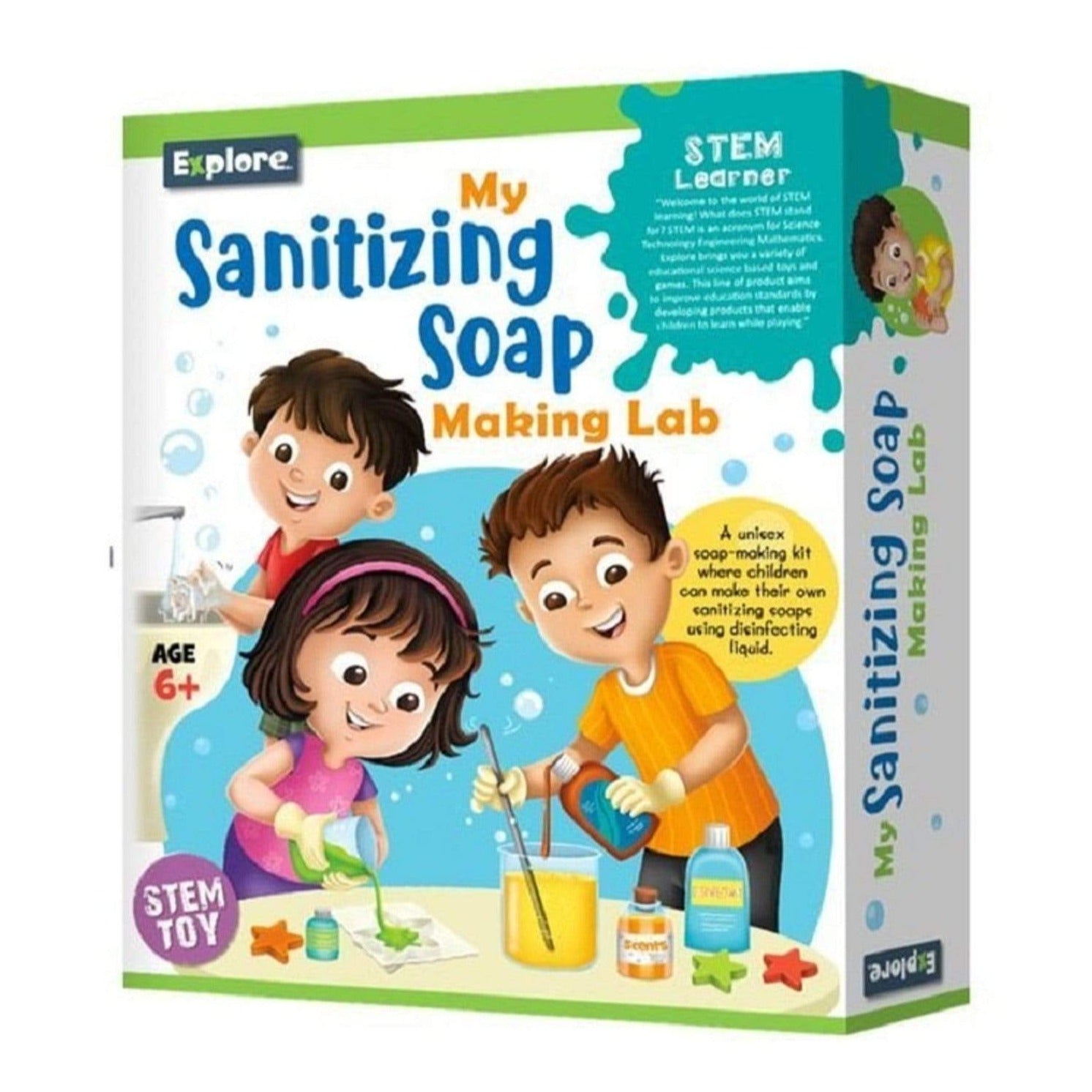 Explore My Sanitizing Soap Making Lab– flitit