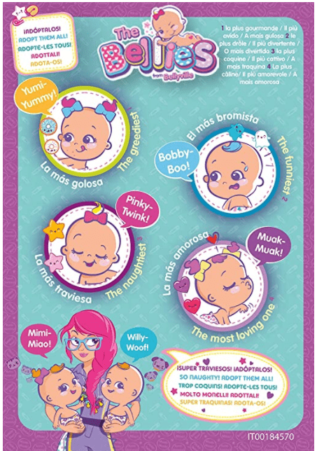 Famosa Toys Famosa-The bellies willy woof b/o