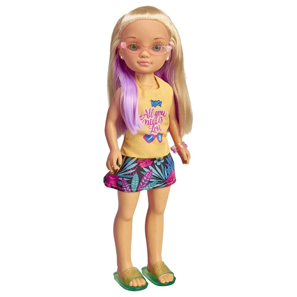 Famosa Toys Nancy Doll A Day W/ Tropical Sunglasses