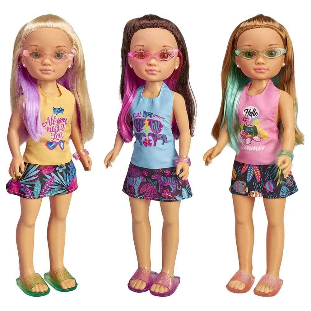 Famosa Toys Nancy Doll A Day W/ Tropical Sunglasses