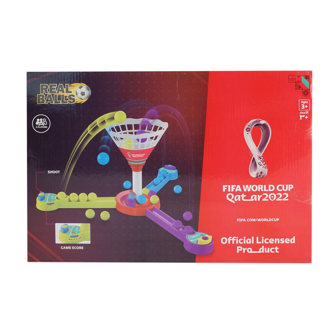 FIFA Toys FIFA Real Ball - Ball Shooter Game for Three Players Board Game