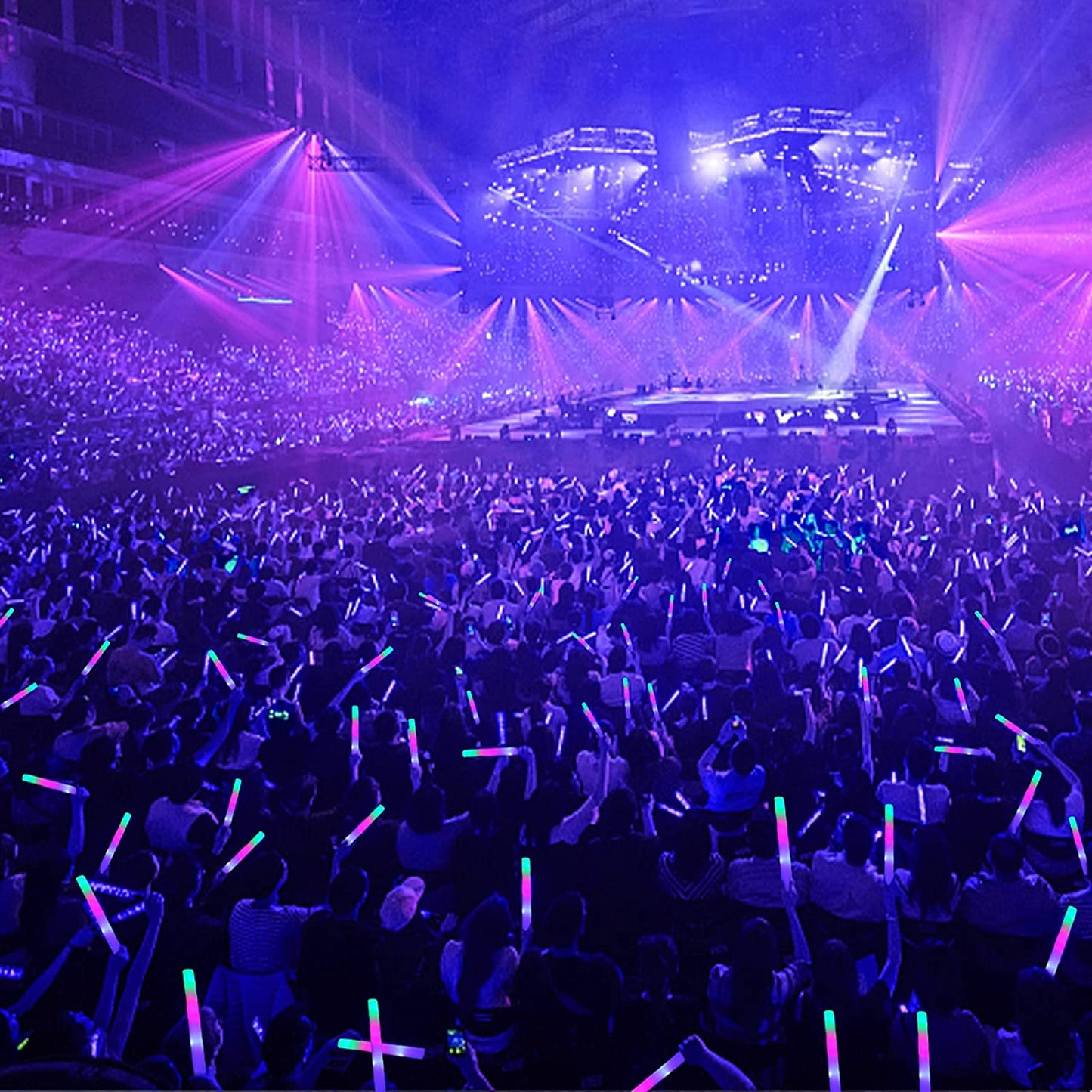 FIFA Toys FIFA Themed 16 Inch Colored LED Light Up Glow Stick for Cheering & Celebration