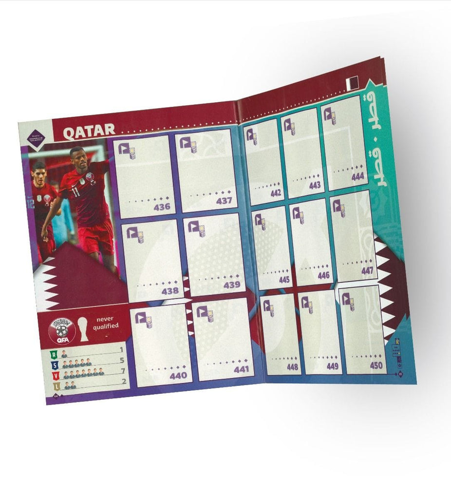 FIFA Toys Panini - Fifa Road to Qatar World Cup 2022 Players Sticker Album Book