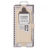 flitit Bookaroo Notebook Clipboard - cream