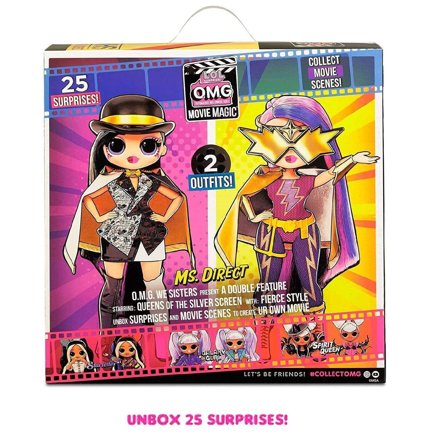 flitit L.O.L. Surprise OMG Movie Magic Ms. Direct Fashion Doll