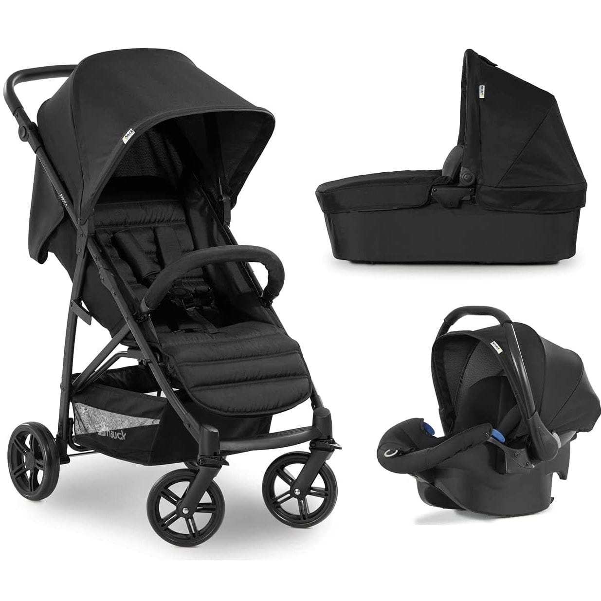 Hauck Babies Hauck - Rapid 4 Trio Set - Black