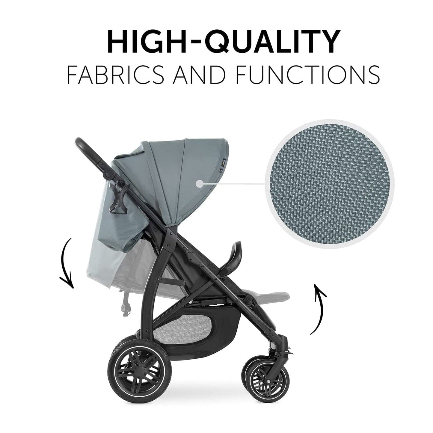 Hauck Babies Hauck - Standard Stroller Rapid 4D - Green