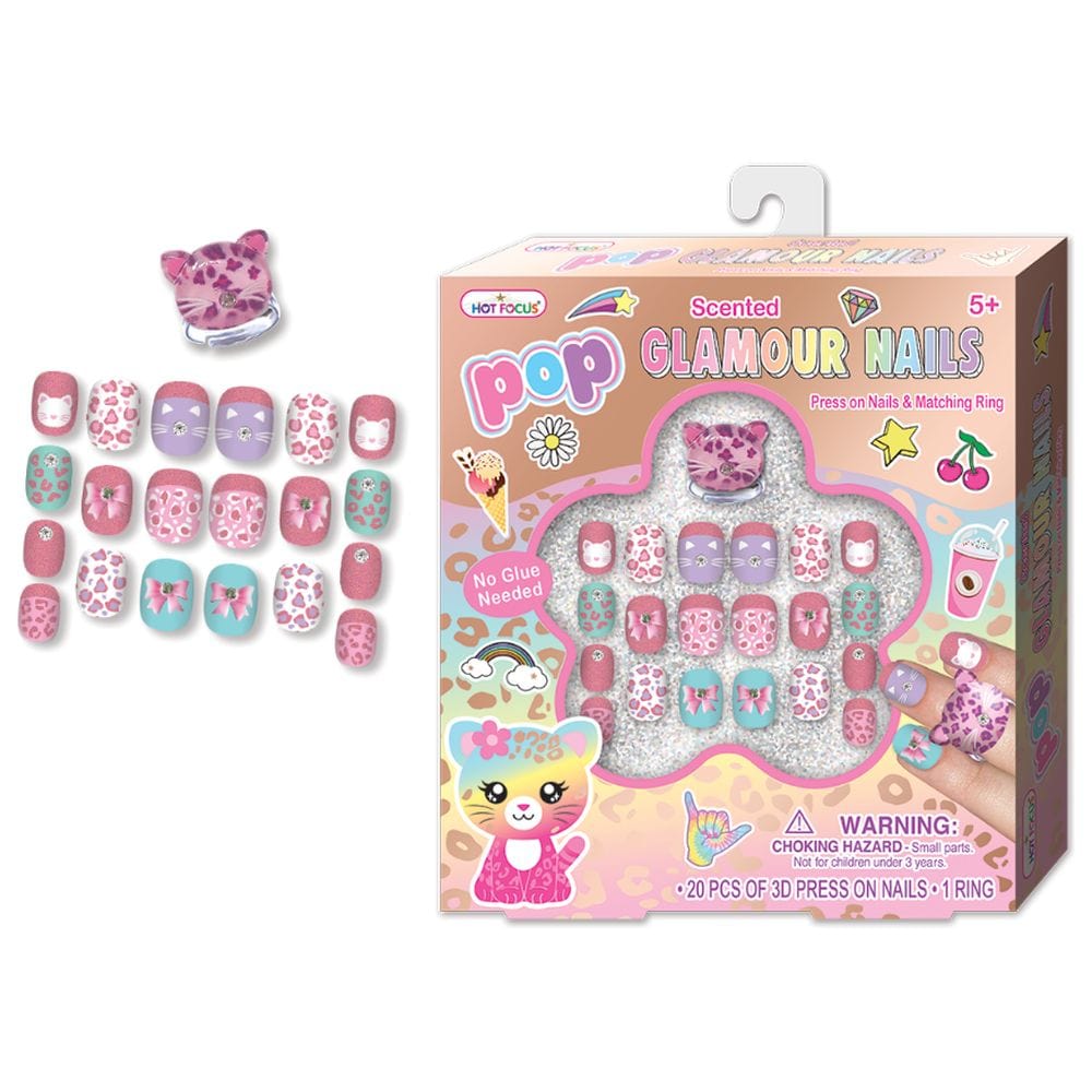 Hot Focus Beauty Hot Focus Pop Glamour Nails