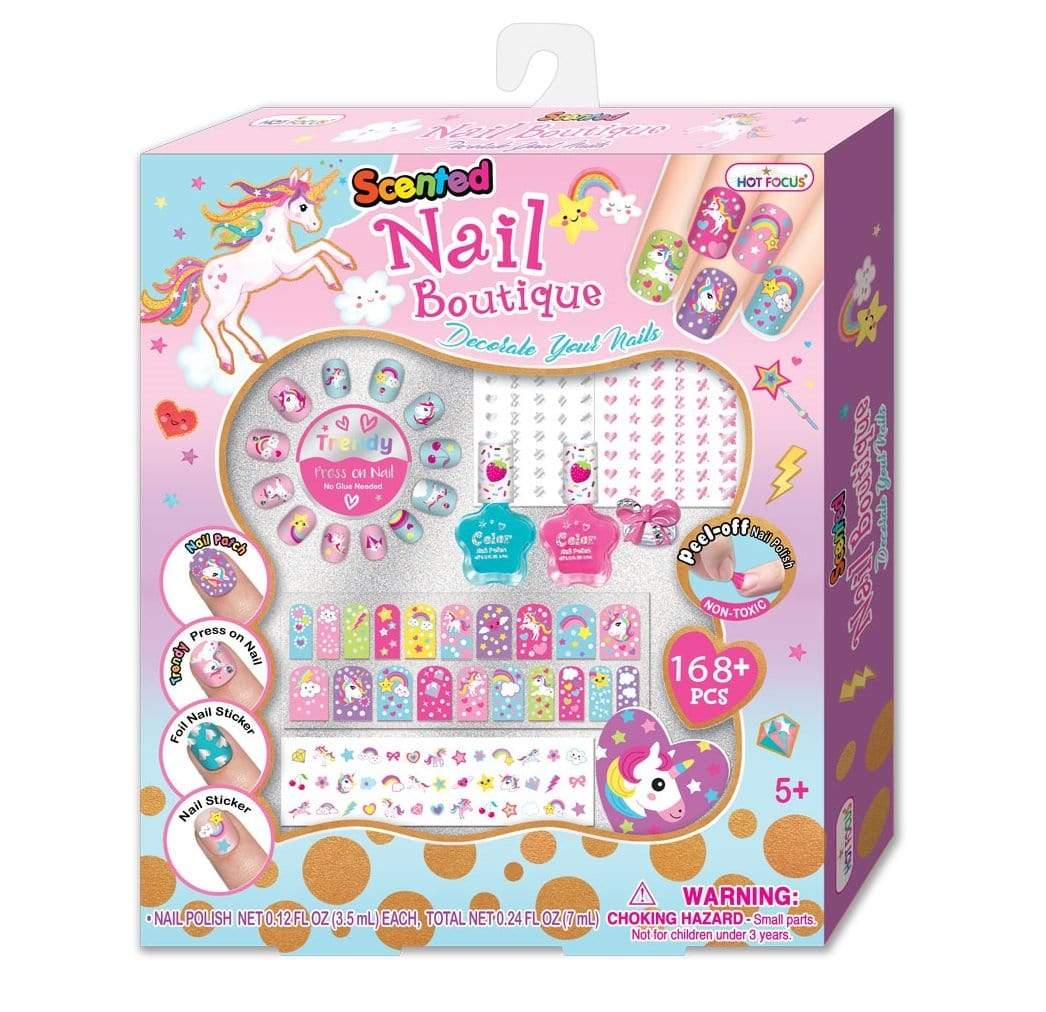 Hot Focus Toys Hot Focus Scented Nail Boutique-Unicorn