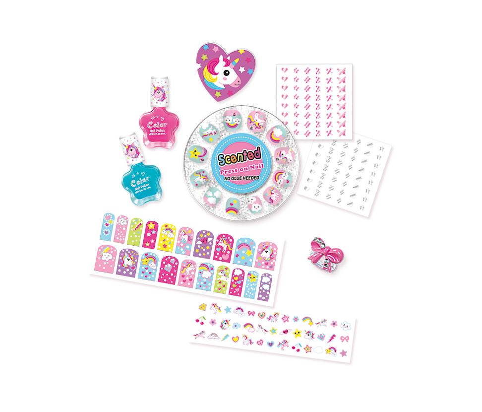 Hot Focus Toys Hot Focus Scented Nail Boutique-Unicorn