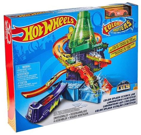 Hot Wheels Color Shifters Color Splash Science Lab Playset - Multicolour