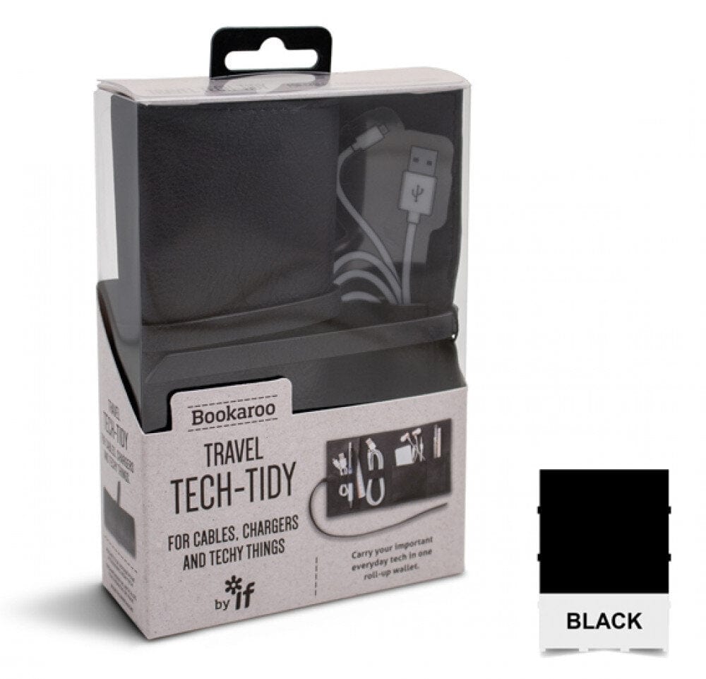 If Toys Bookaroo Travel Tech-Tidy - Black