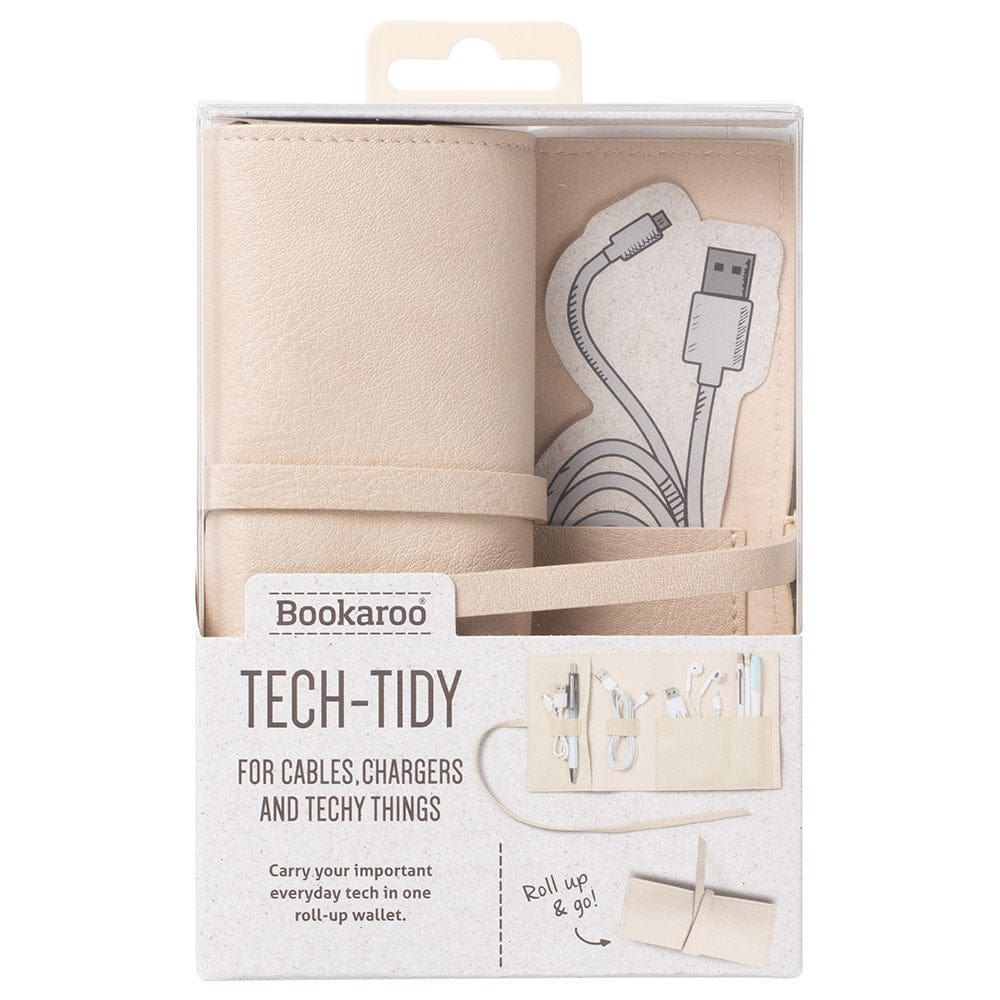 If Toys Bookaroo Travel Tech-Tidy - Cream