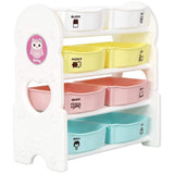 iFam - Briring 4 Shelves Toy Organizers