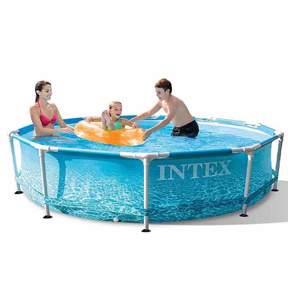 Intex Home & Garden Intex Metal Frame Pool Beachside(305x76)