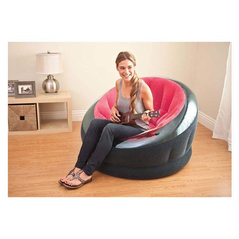 Intex Home & Kitchen Intex Inflatable Empire Chair 68582-Pink