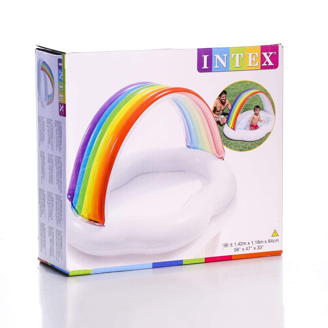 Intex Outdoor Intex Rainbow Cloud Baby Pool Age 1-3