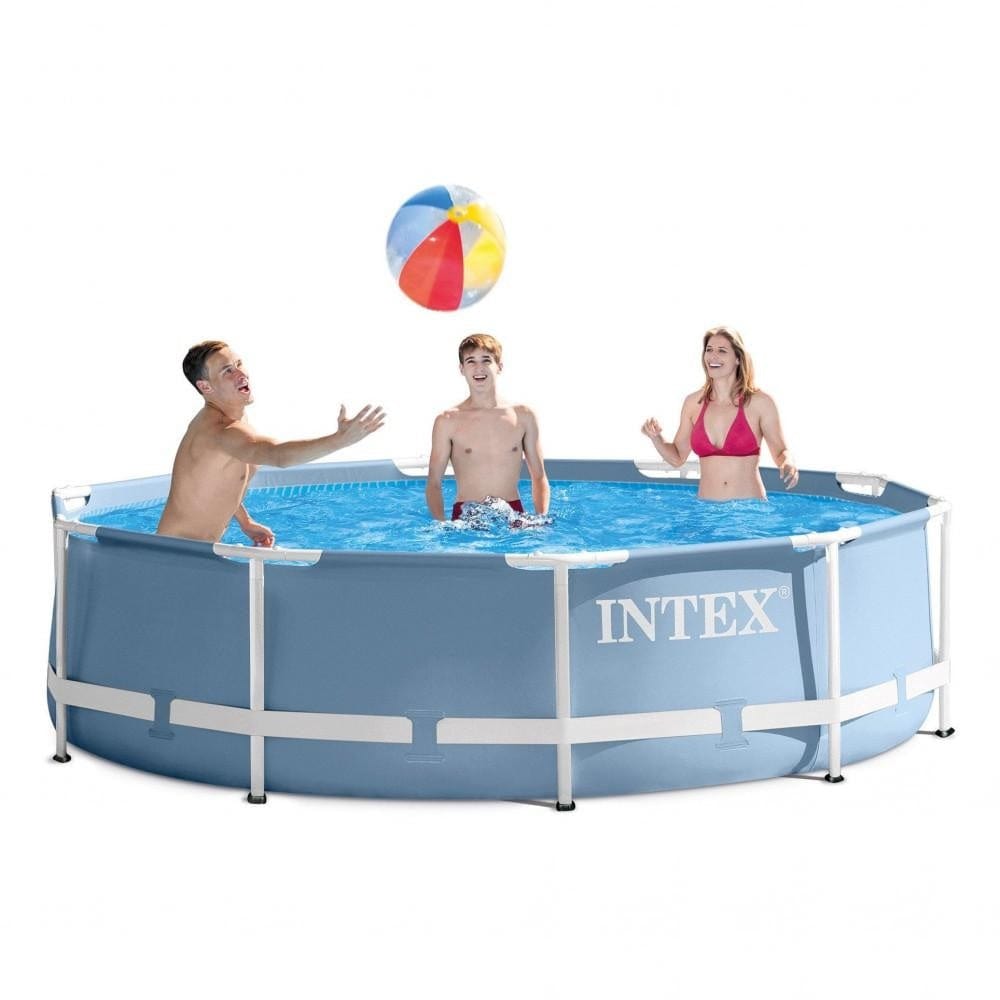 Intex Outdoor Prism Framepool W/Pump (305x76)