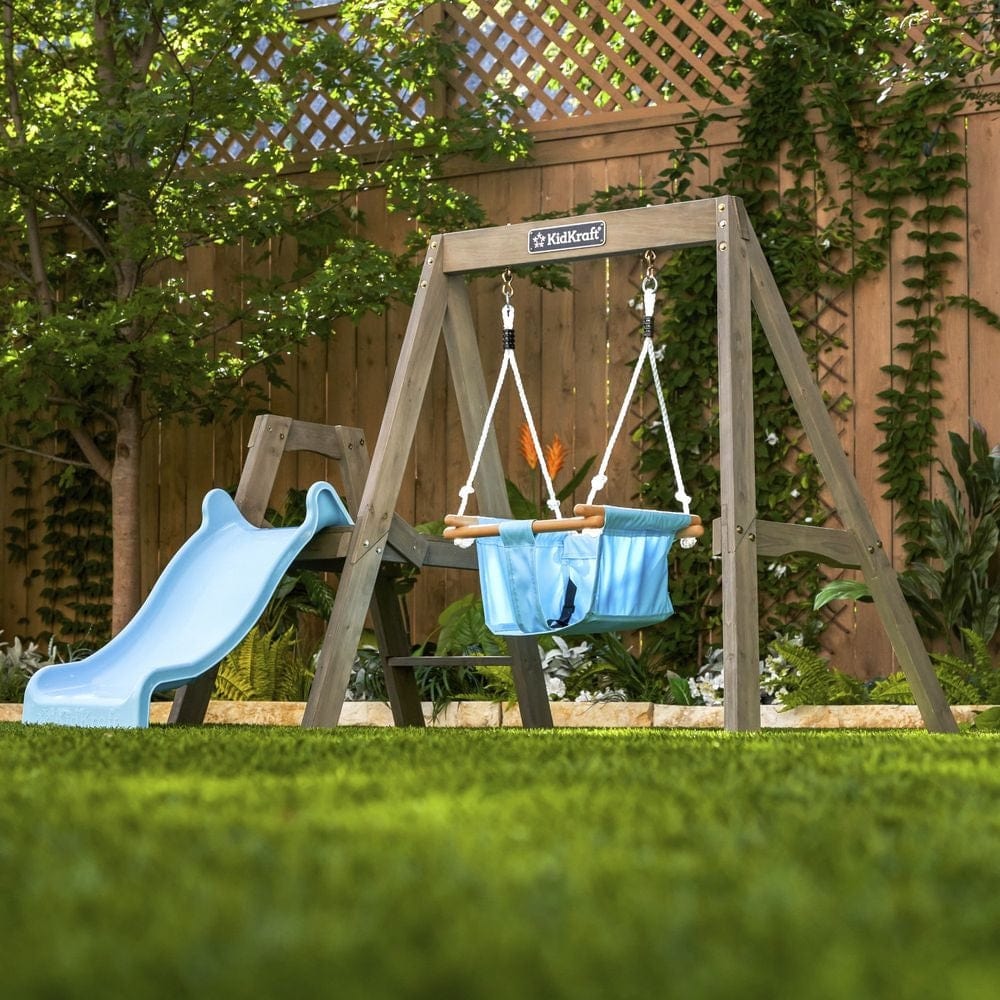 KidKraft Outdoor Kidkraft First Play Wooden Swing Set