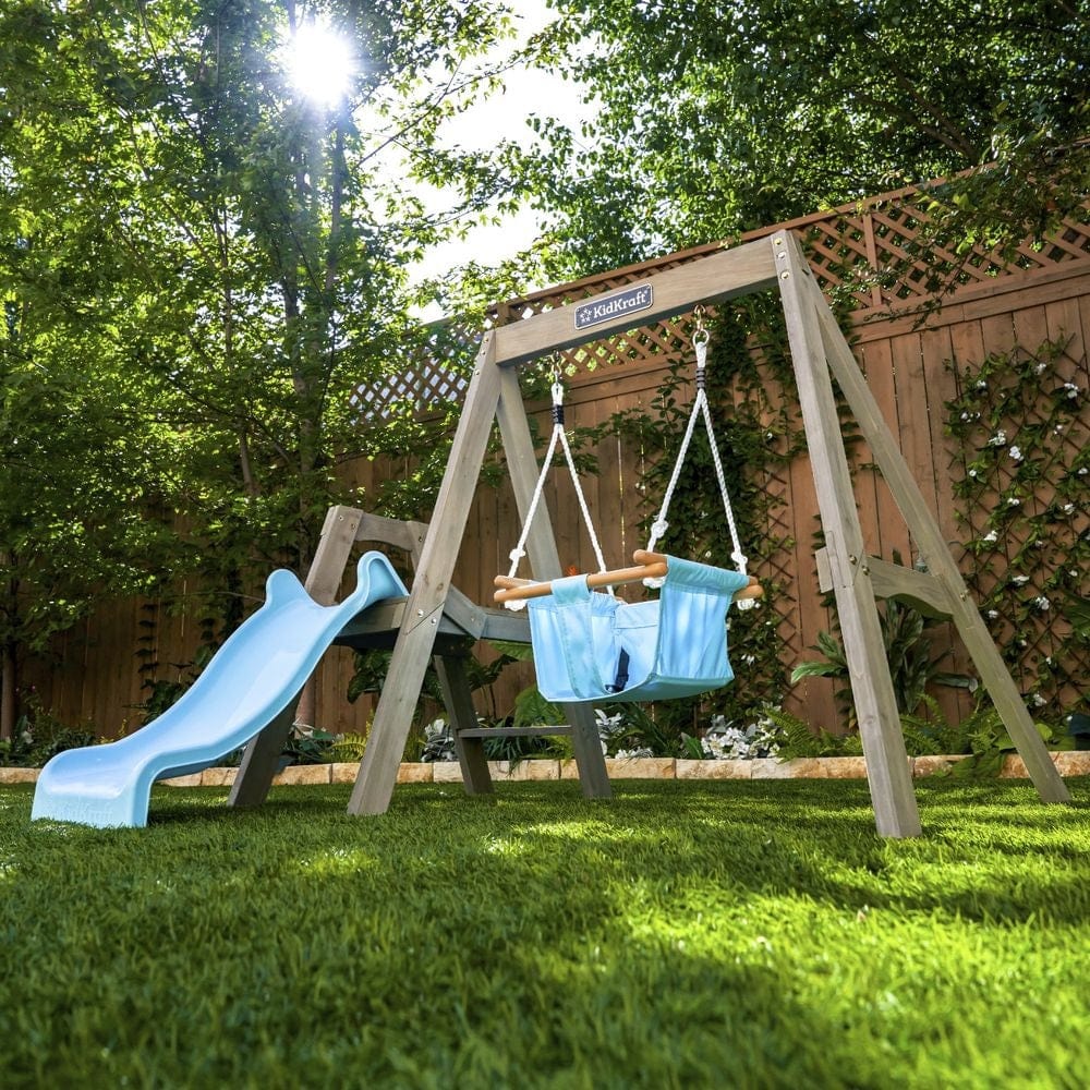 KidKraft Outdoor Kidkraft First Play Wooden Swing Set