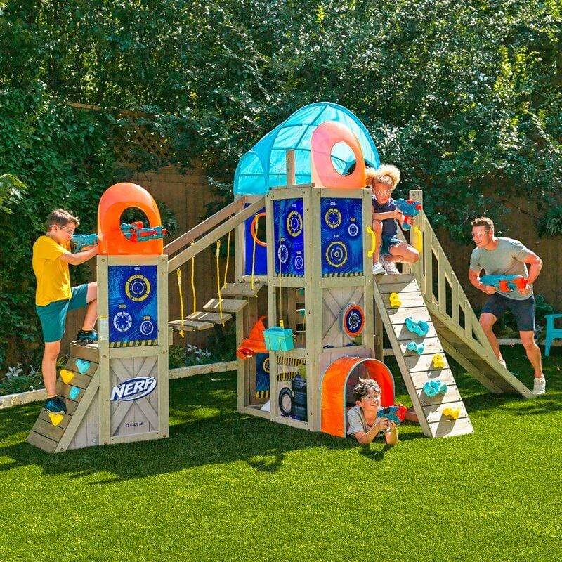 KidKraft outdoor play Kidkraft - Nerf Command Base Battle Fort