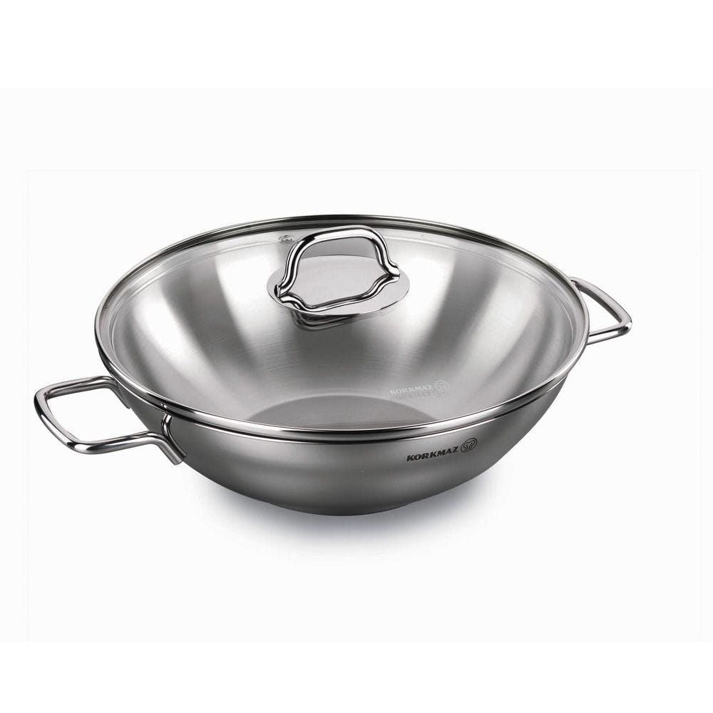 Korkmaz Home & Kitchen Perla Wok - (C-MX-A1519)